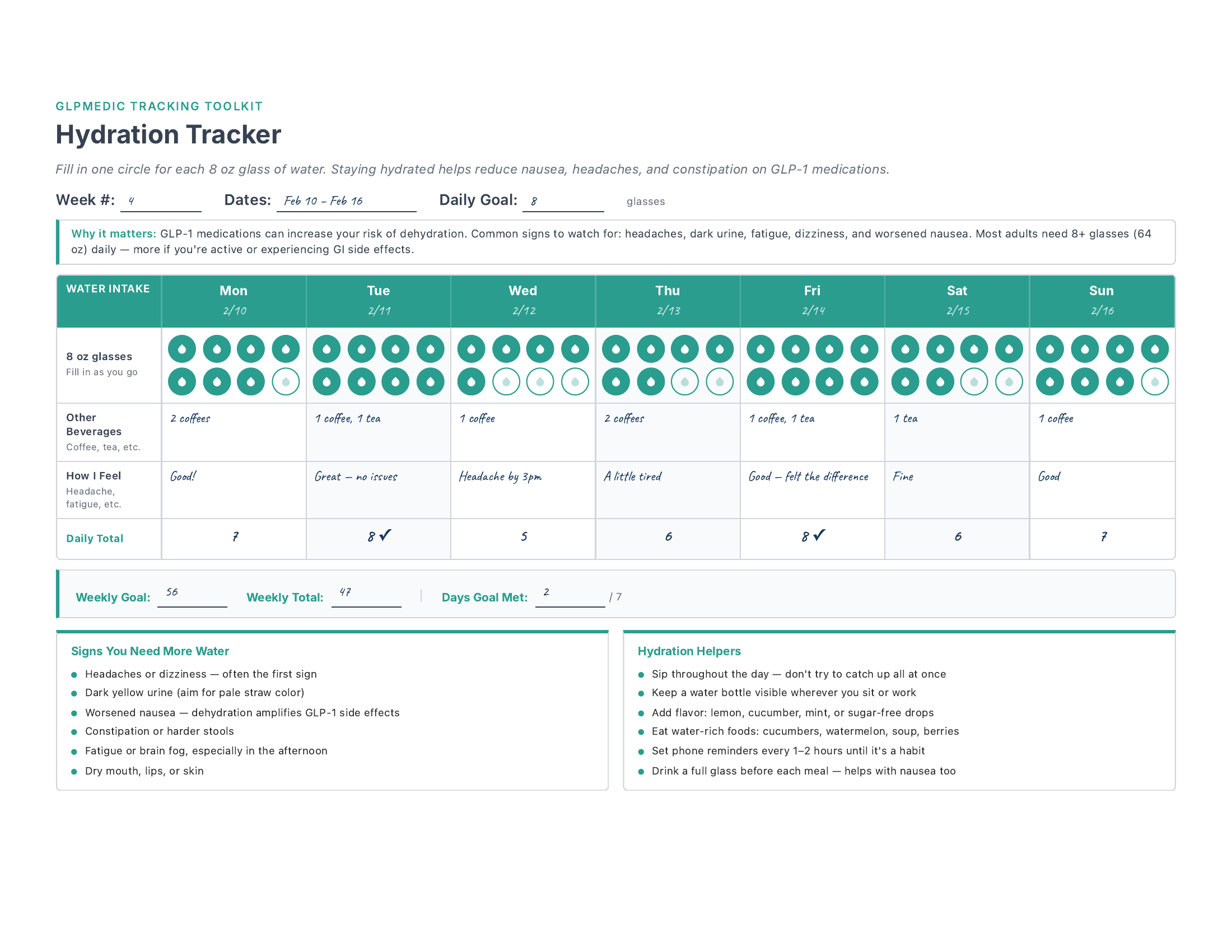 Hydration Tracker preview
